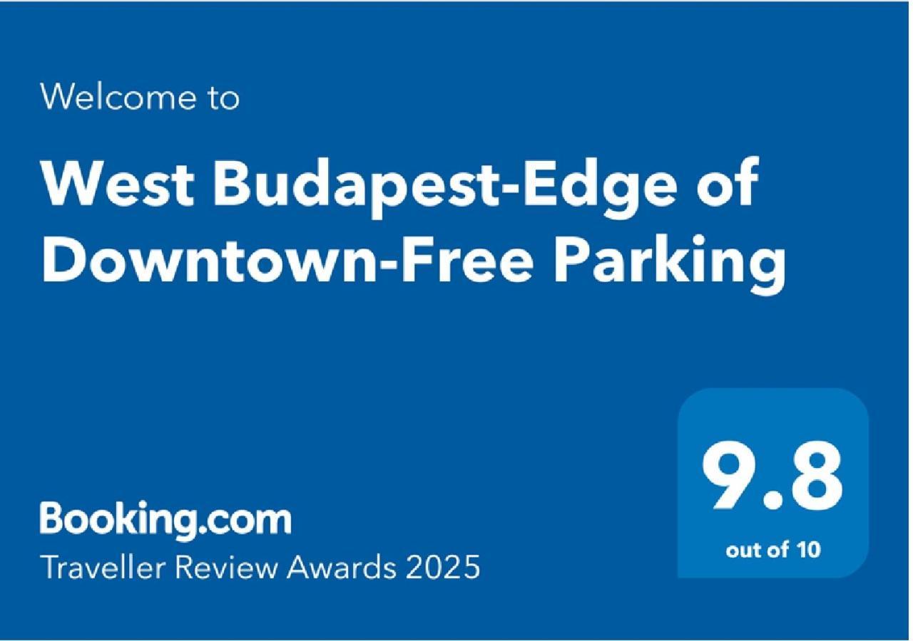 West Budapest-Edge Of Downtown-Free Parking Luaran gambar